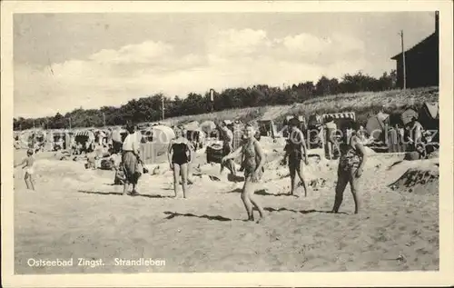 Zingst Ostseebad Strandleben Kat. Zingst Darss