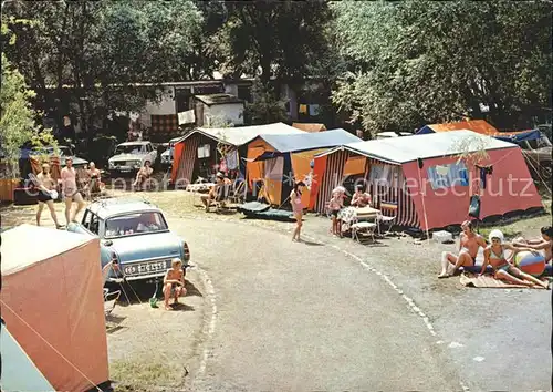 Balaton Plattensee Campingplatz Kat. Ungarn