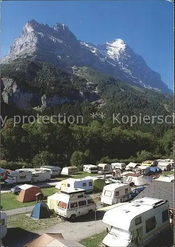 Grindelwald Camping Gletscherdorf Eiger Kat. Grindelwald