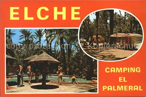 Elche Camping El Palmeral Swimming Pool Kat. Elche