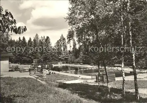 Schoena Elbe Waldbad Kat. Reinhardtsdorf Schoena