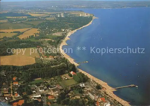 Haffkrug Ostseebad Fliegeraufnahme / Scharbeutz /Ostholstein LKR