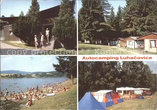 Luhacovice Autocamping Strand Bungalows Kat. Tschechische Republik