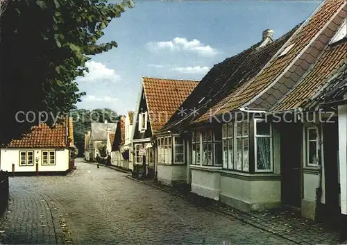 Schleswig Schlei Fischersiedlung auf dem Holm