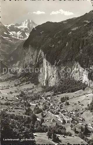 Lauterbrunnen BE Breithorn Kat. Lauterbrunnen