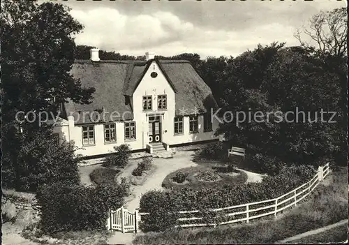 Keitum Sylt Friesenhaus Kat. Sylt Ost