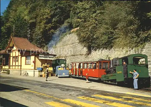 Brienz Rothornbahn  Kat. Eisenbahn