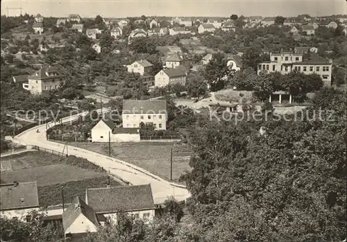 Lindenau Radebeul Ortsblick mit Haus der Werktaetigen