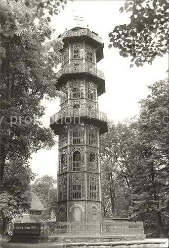 Loebau Zittau Aussichtsturm auf dem Loebauer Berg Kat. Zittau