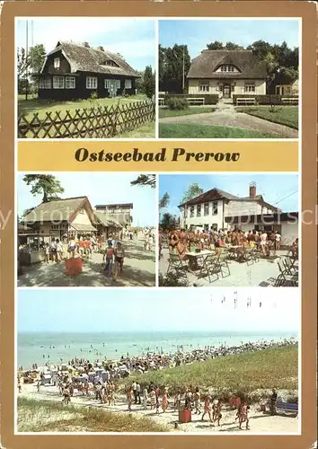 Prerow Ostseebad Strand und Restaurant / Darss /Nordvorpommern LKR