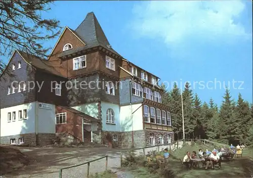 Rennsteig FDGB Erholungsheim Kat. Neuhaus Rennweg