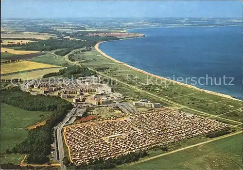 Weissenhaeuser Strand Fliegeraufnahme Kat. Wangels