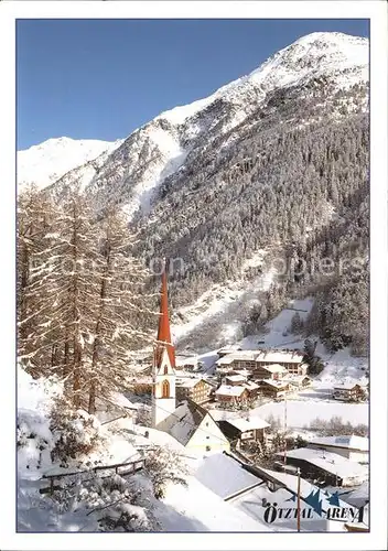 Soelden oetztal Kirche Kat. Soelden