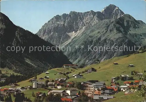 Hirschegg Kleinwalsertal Vorarlberg Widderstein Kat. Mittelberg