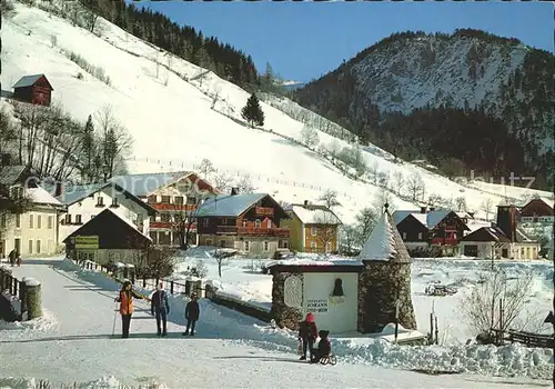 Mandling Ennstal Gasthof Taverne Kat. Enns