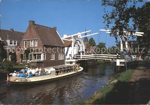 Breukelen Utrechtse Vecht klapbrug Kat. Breukelen