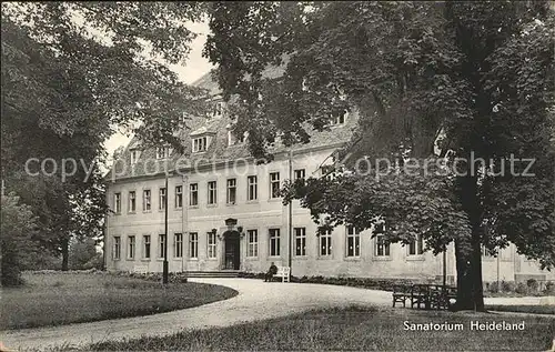 See Niesky Sanatorium Heideland Kat. Niesky