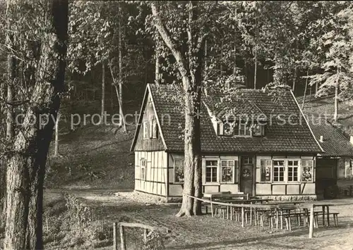 Heiligenstadt Eichsfeld Waldgaststaette Neunbrunnen Kat. Heiligenstadt