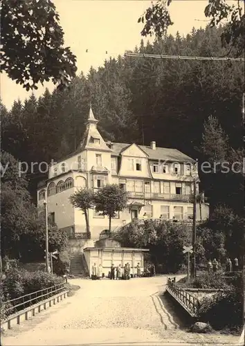 Schwarzmuehle HO Hotel Waldfrieden Kat. Meuselbach Schwarzmuehle