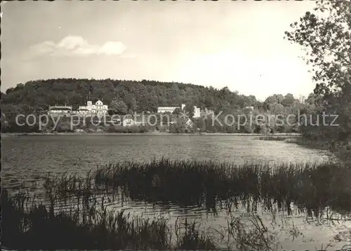 Bad Buckow Maerkische Schweiz Uferpartie am Griepensee Kat. Buckow Maerkische Schweiz