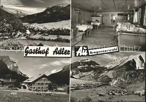 Au Bregenzerwald Gasthof Adler Kat. Schoppernau