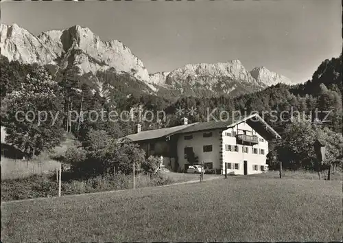 Schneitzelreuth Haiderhof mit Reiteralpe Kat. Ramsau b.Berchtesgaden