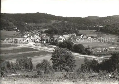 Anhausen Hayingen Panorama Grosses Lautertal Schwaebische Alb / Hayingen /Reutlingen LKR