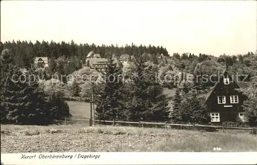 Oberbaerenburg Teilansicht Kurort Handabzug /  /