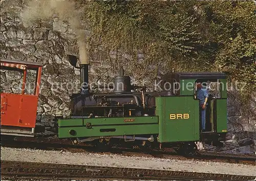 Brienz Rothornbahn  Kat. Eisenbahn