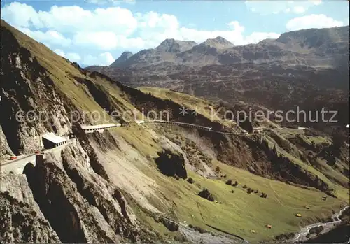 Flexenstrasse am Arlberg Panorama Kat. Oesterreich