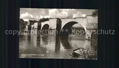 Melsungen Fulda Alte Bruecke  Kat. Melsungen