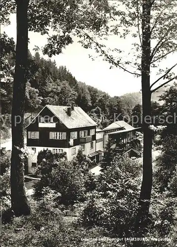 Lauksburg Wispertal Gasthaus Forstgut Lauksburg