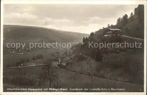 Oberfinkenbach Odenwald mit Hildegardhaus