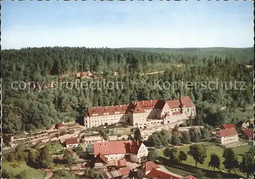 Gorheim Franziskanerkloster Fliegeraufnahme Kat. Sigmaringen