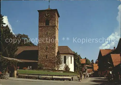 Adelboden Kirche Kat. Adelboden