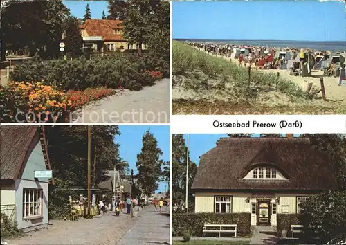 Prerow Ostseebad Strand Promenade / Darss /Nordvorpommern LKR