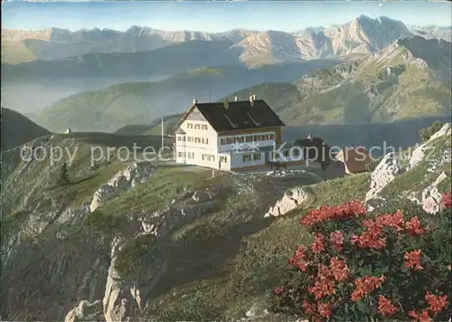 Rotwandhaus gegen Rofan und Guffert Kat. Schliersee