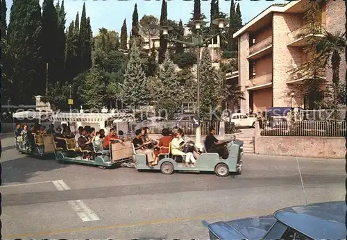 Sirmione Kleinbahn zu den Grotten / Italien /Italien