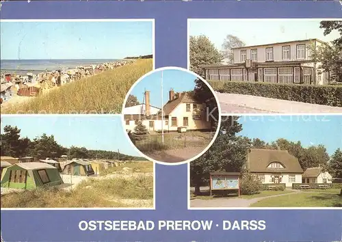 Prerow Ostseebad Darss Camping Strand Ferienheime am Hafen und Zentral / Darss /Nordvorpommern LKR