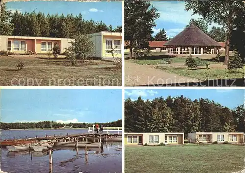 Ahrensdorf Templin Erholungsheim des VEB Leuna Werke Walter Ulbricht / Templin /Uckermark LKR