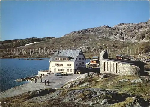 Grimsel Pass Kapelle st. Christophorus Hotel Kat. Grimsel