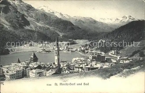 St Moritz GR Panorama Kat. St Moritz