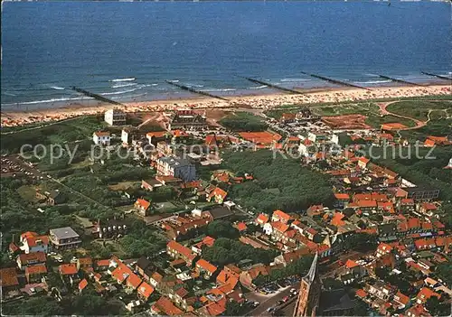 Domburg Fliegeraufnahme Kat. Niederlande