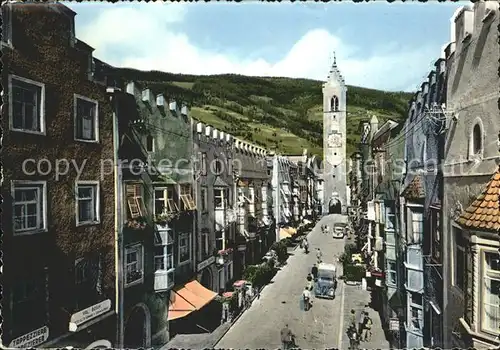 Vipiteno Ortsansicht Stadttor Kat. Sterzing