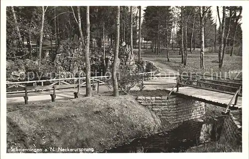 Schwenningen Neckar Neckarursprung Kat. Villingen Schwenningen