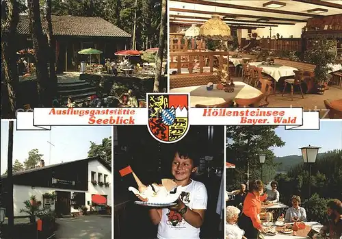 Hoellensteinsee Restaurant Seeblick Kat. Viechtach