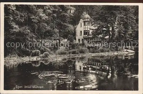 Eger Marktredwitz Insel Muehlertal Kat. Marktredwitz