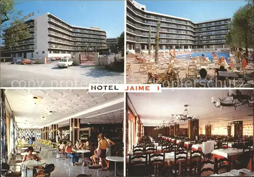 Tarragona Hotel Jaime I Restaurant Swimming Pool Kat. Costa Dorada Spanien