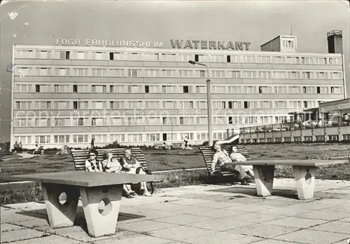 Boergerende Rethwisch FDGB Erholungsheim Waterkant Kat. Boergerende Rethwisch