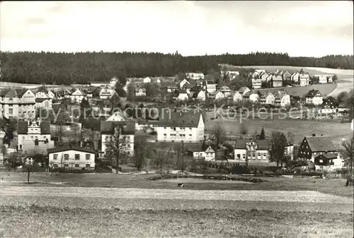 Bruenlos Erzgebirge Ortsansicht